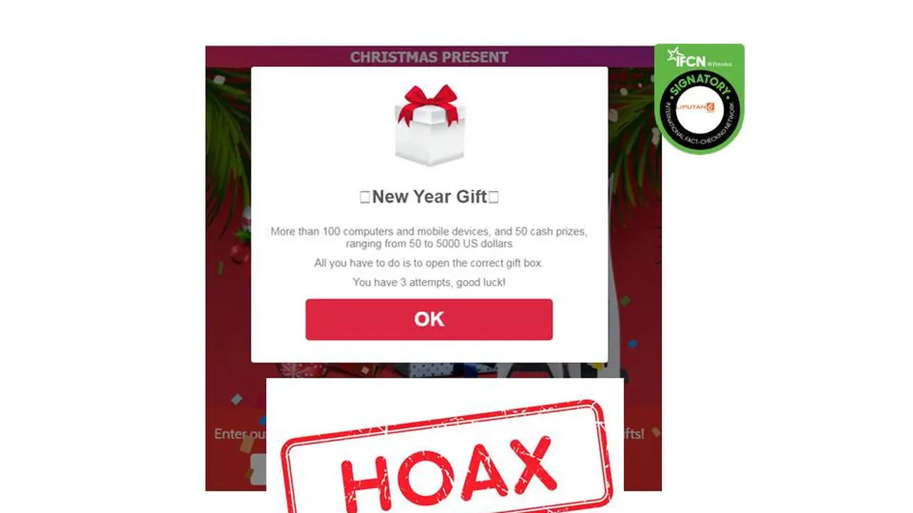 Cek Fakta Huawei bagi-bagi hadiah