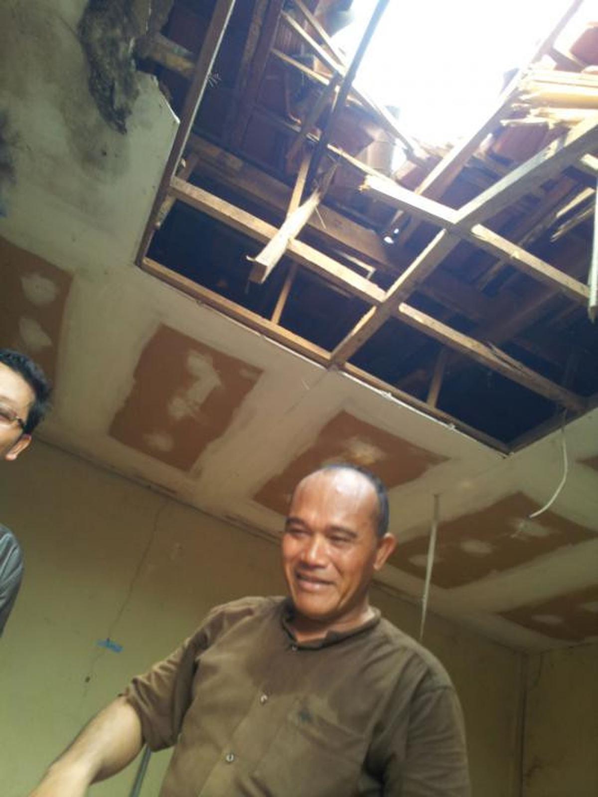 Ketika benda diduga meteor jatuh di Balaraja