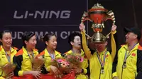 China Bertekad Merebut Kembali Trofi Piala Sudirman
