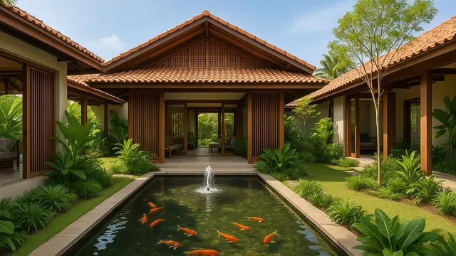 Model Rumah Agar Tidak Panas/Ilustrasi gambar oleh AI