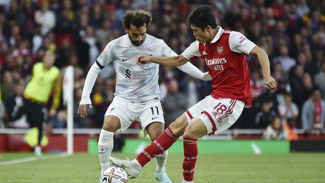 Takehiro Tomiyasu - Arsenal - Liga Inggris - 9 Oktober 2022