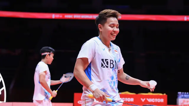 Apriyani Rahayu/Siti Fadia Silva Ramadhanti - BWF Wolrd Tour Finals 2023 - Bulu Tangkis