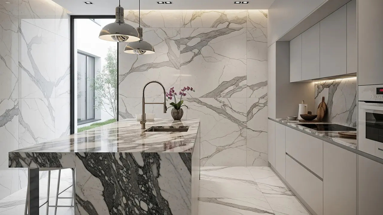 Model Dapur Cantik Minimalis Terbaru (Image by Gemini AI)