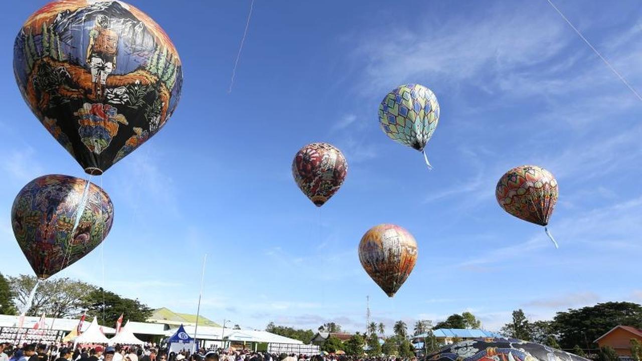 Puluhan Ribu Warga Terpukau, Festival Balon Udara Gorontalo Jadi Ajang Promosi Wisata dan UMKM