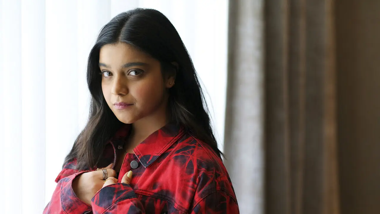 Iman Vellani, bintang Ms Marvel. (AP Photo/Chris Pizzello)