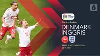 Denmark vs Inggris (Liputan6.com/Abdillah)