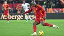 Roma unggul lebih dahulu lewat gol cepat Romelu Lukaku. (Alberto PIZZOLI / AFP)
