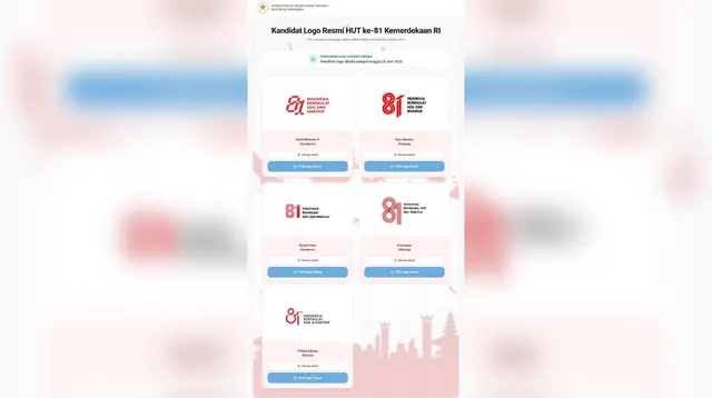Istana: Logo HUT Ke-81 RI Bisa Dipilih Publik Jadi Wujud Demokrasi
