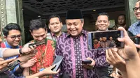 Gubernur Bank Indonesia (BI) Perry Warjiyo di Mesjid Kompleks Gedung BI, Jakarta, Jumat (1/11/2019).