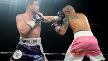 Alvarez Canelo vs Miguel Cotto (Joe Camporeale/USA TODAY Sports via Reuters)