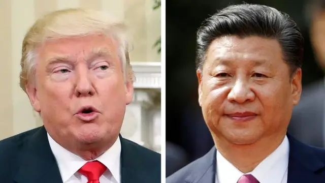 Donald Trump dan Xi Jinping