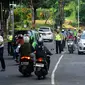 Polantas Polres Depok menggelar Operasi Gabungan Tertib Administrasi Kendaraan Bermotor (KBM) Kendaraan Tidak Mendaftar Ulang (KTMDU) 2022 di Jembatan Panus, Depok, Kamis (9/6/2022). Ratusan kendaraan bermotor yang belum membayar pajak atau kendaraan tidak melakukan daftar ulang (KTMDU) terjaring dalam razia yang dilakukan Sistem Administrasi Manunggal Satu Atap (Samsat) Depok ini. (merdeka.com/Arie Basuki)