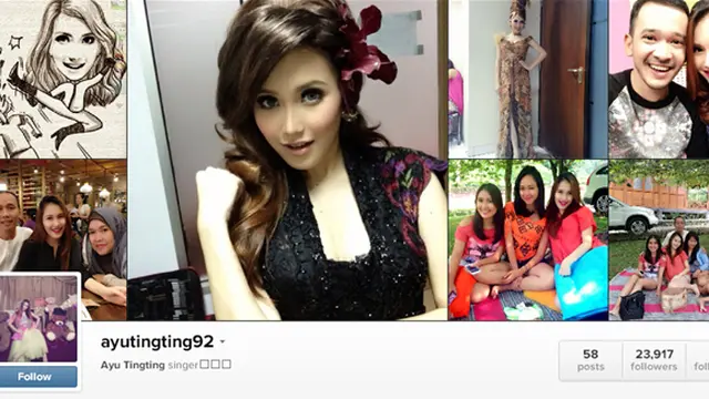 (c) Instagram/Ayu Ting Ting