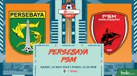 Shopee Liga 1 2019: Persebaya Surabaya vs PSM Makassar. (Bola.com/Dody Iryawan)