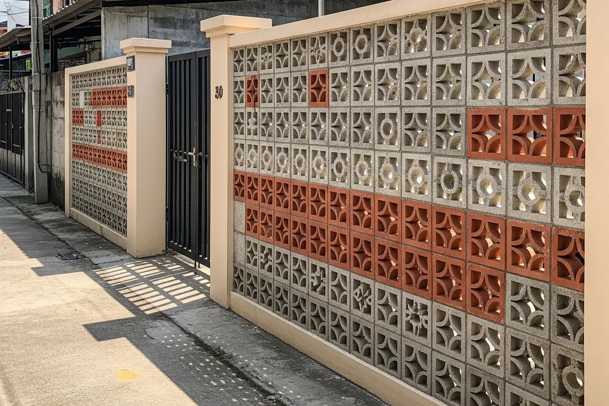 Model Pagar Inovatif untuk Rumah di Gang Sempit (Image by Gemini AI)