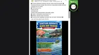 Cek Fakta: Tidak Benar Link Pendaftaran Bantuan Budidaya Ikan Air Tawar dari Pemerintah