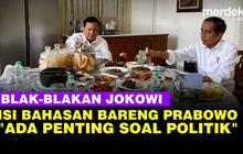 VIDEO: Isi Bahasan Saat Makan Siang Jokowi Prabowo: Ada Penting Soal Politik!