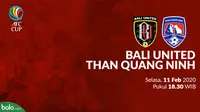 Piala AFC 2020: Bali United vs Than Quang Ninh. (Bola.com/Dody Iryawan)