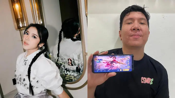 Tiara Andini dan Windah Basudara hadiri acara WCG di ICE BSD City Mall (Instagram/@tiaraandini dan @windahbasudara)