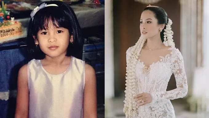 6 Potret Transformasi Maudy Ayunda, dari Kecil hingga Menikah