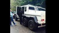 Tampil Gaya, Sulley Ali Muntari Kini Tunggangi Mercy 6X6