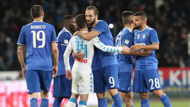 Gol Marek Hamsik, Gagalkan Kemenangan Juventus di San Paolo