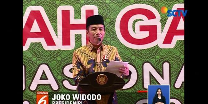 Nyanyikan Lagu Nissa Sabyan, Jokowi Harap Pilpres Berjalan Damai