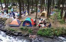 Serunya Camping dan Bermain Air di Tengah Hutan Poncosumo Lumajang