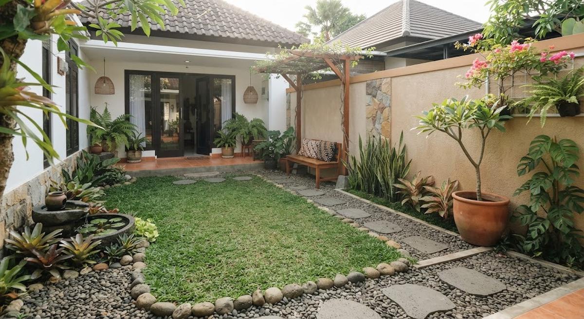 9 Ide Taman Estetik yang Hemat Air, Tetap Hijau tanpa Banyak Penyiraman
