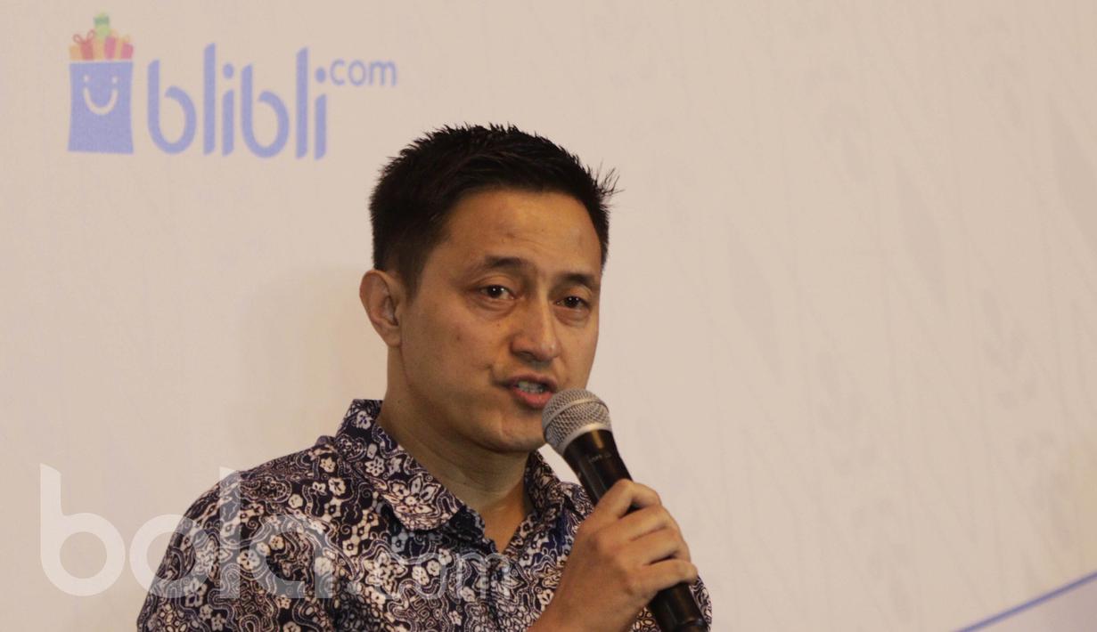 Kabid Humas PBSI, Ricky Subagja, saat menghadiri jumpa pers BCA Indonesia Open 2017 yang didukung oleh Bakti Olahraga Djarum Foundation di Hotel Kempinski, Jakarta, Senin (22/5/2017). (Bola.com/Vitalis Yogi Trisna)