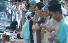 Ribuan Warga Muhammadiyah Salat Iduladha di Taman Blambangan Banyuwangi