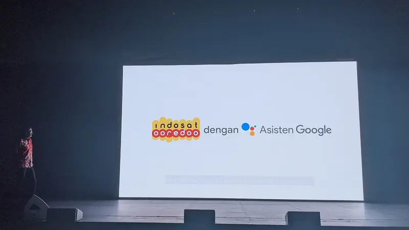 Google Assistant Program & NBU Lead, Nimesh Rajan memperkenalkan Indosat Ooredoo dengan Google Assistant