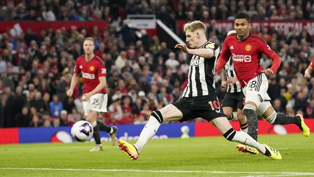 Foto: Akhiri Tiga Laga Tanpa Kemenangan, MU Sikat Newcastle di Laga Kandang Terakhir Liga Inggris Musim Ini