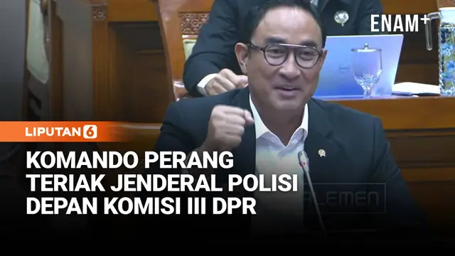 Jenderal Polisi BNN Teriak Komando Perang Lawan Narkoba Kejutkan Komisi III DPR: War On!