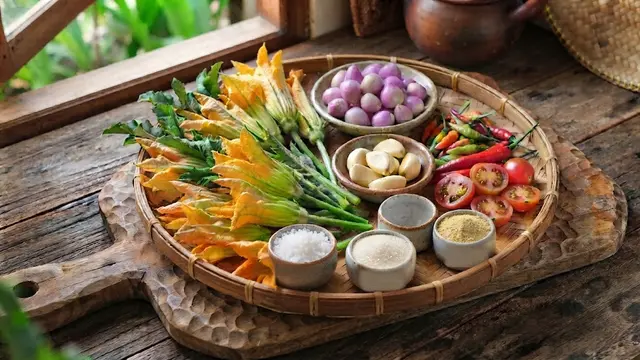 Bahan Tumis Bunga Labu Kuning