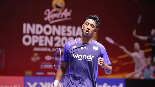 Alwi Farhan - Indonesia Open 2025 - Bulu Tangkis
