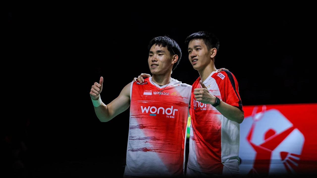 FOTO: Raymond/ Nikolaus Melaju ke Final Indonesia Open 2026