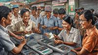 cara isi token listrik ©Ilustrasi dibuat Stable Diffusion