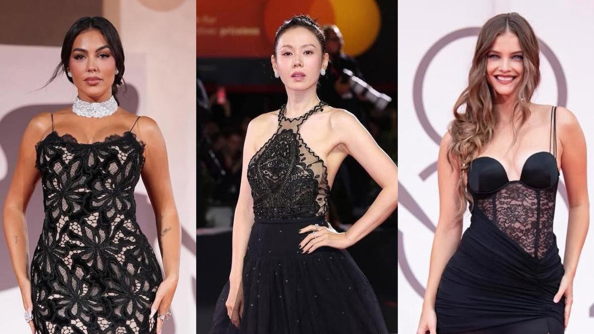 6 Parade Gaun Lace Artis di Venice Film Festival, dari Son Ye Jin, Georgina Rodriguez, hingga Barbara Palvin