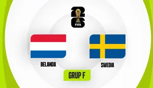 Link Live Streaming Piala Dunia 2026: Belanda Vs Swedia