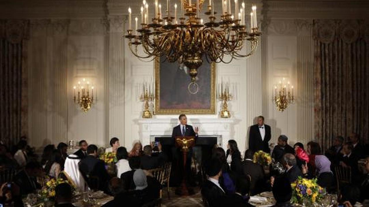 Buka bersama Presiden Barack Obama di Gedung Putih
