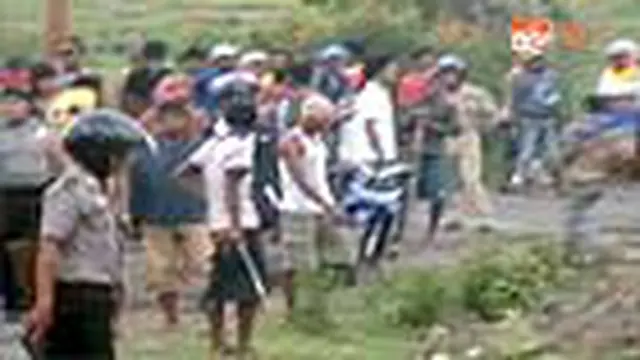 Letusan Tembak Warnai Bentrokan Warga di NTB