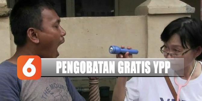 YPP SCTV-Indosiar Beri Pengobatan Gratis untuk Warga Priuk Jaya Permai Tangerang