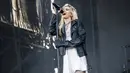 Taylor Momsen dari The Pretty Reckless (Foto: Amy Harris/Invision/AP)