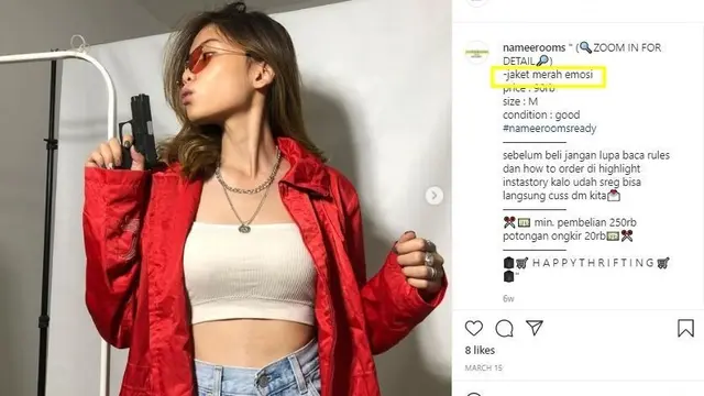 7 Keterangan Nama Warna di Olshop Ini Nyeleneh, Ada Merah Emosi dan Kuning Busuk