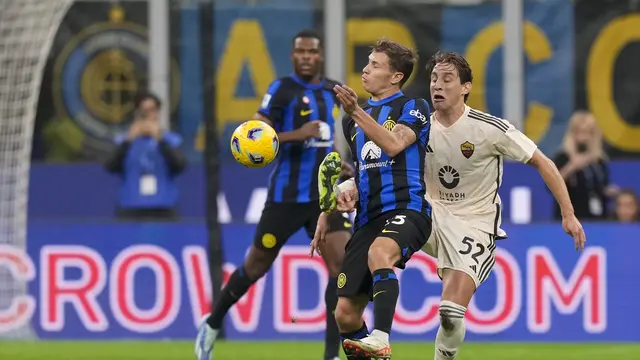 Hasil Inter Milan vs AS Roma di Liga Italia