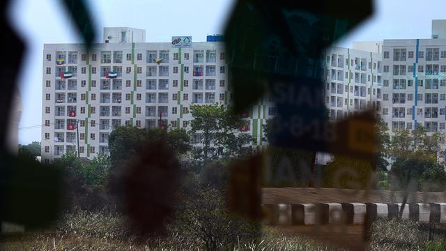 Wisma Atlet Asian Games 2018 di Jakabaring Palembang