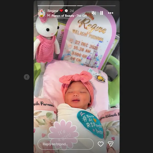 Potret Kelahiran Anak Ketiga Ahok dan Puput Nastiti