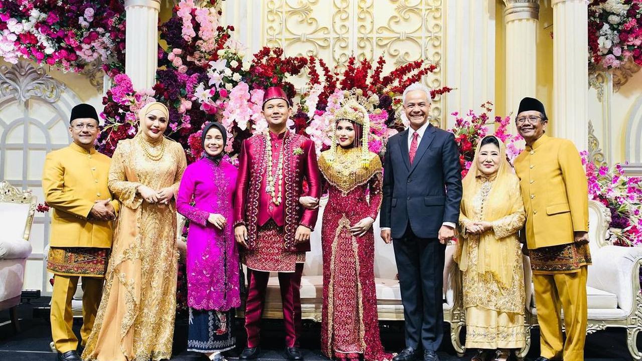 Resepsi Pernikahan Anak Mahfud MD