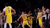 Matt Ryan jadi pahlawan Lakers kala melawan Pelicans di lanjutan NBA (AFP)